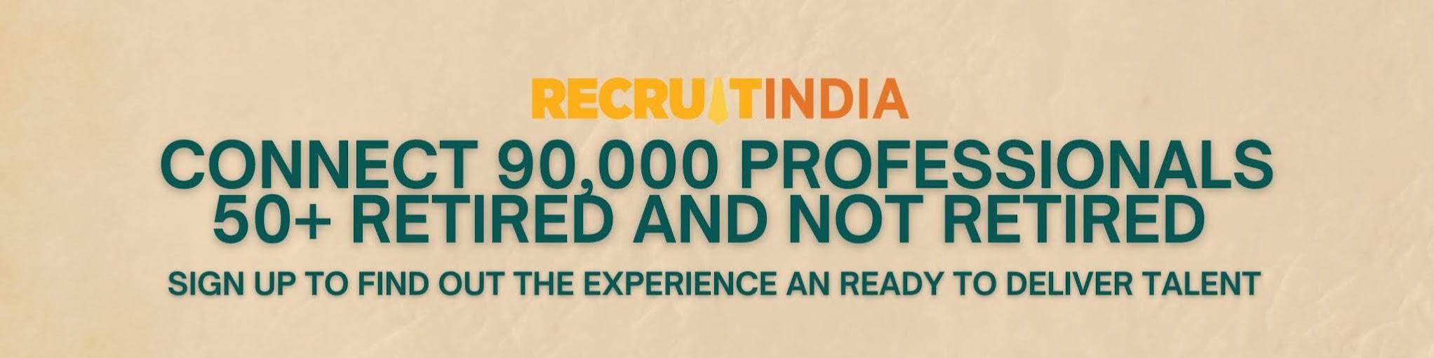 RecrutIndia Banner